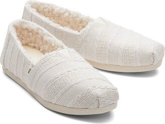 Faux Shearling Alpargata Slip-On