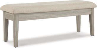 Parellen Upholsteryolstered Storage Bench - Beige, Gray