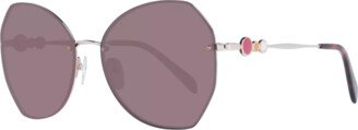 Rose Gold Women Women's Sunglasses-AC