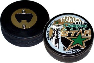 1999 Dallas Stars Stanley Cup Champions Hockey Puck Bottle Opener