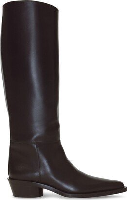 Bronco leather tall boots