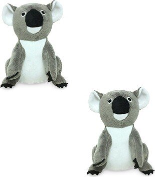 Mighty Jr Safari Koala, 2-Pack Dog Toys