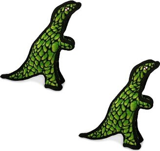 Tuffy Jr Dinosaur TRex, 2-Pack Dog Toys