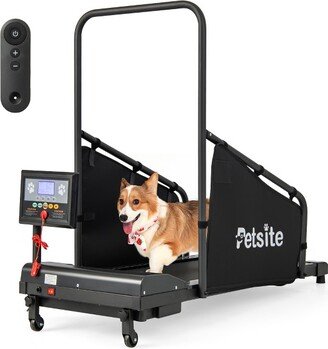 Petsite Dog Treadmill for Small/Medium Dogs Indoors Pet Running Training Machine