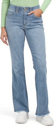 TJMAXX Ab Tech High Rise Itty Bitty Bootcut Jeans With Frayed Trim For Women