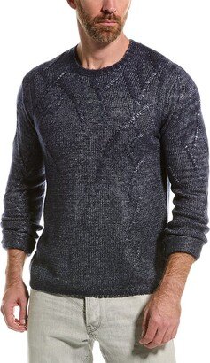 Nolan Wool-Blend Crewneck Sweater-AA