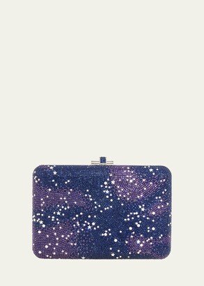 Slim Slide Galaxy Clutch With Removable Shoulder Chain