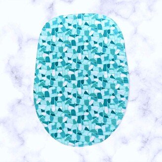 Seaglass Stand Mixer Slider Mat | Primavera Stepping Stones Fabric