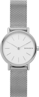 Signatur Slim Wrist Watch Silver