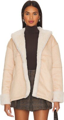 Elise Faux Shearling Coat