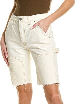 Le Slouch Bermuda Off White Rips Jean