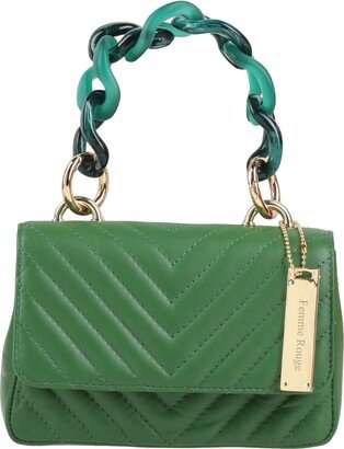 FEMME ROUGE Handbag Green