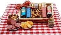 Gbds Signature Sampler Meat & Cheese Snack Set - meat and cheese gift baskets - 1 Basket