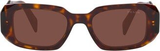 Prada Eyewear Rectangle-Frame Sunglasses-AB