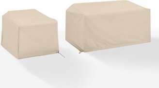 Crosley Furniture 2Pc Outdoor Furniture Cover Set