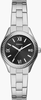 Fossil Outlet Rye Three-Hand Date Stainless Steel Watch