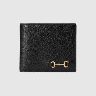 Bi-fold wallet with Horsebit