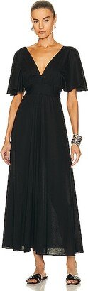 Aurore Long Dress in Black