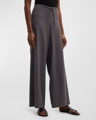 Barrie Drawstring Wide-Leg Pants