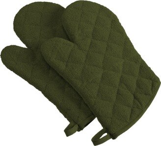 Terry Oven Mitt, Set of 2