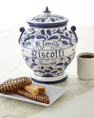 Dicamillo Baking Co Arabesco Biscotti Jar