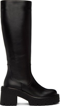 Black Greca Boots