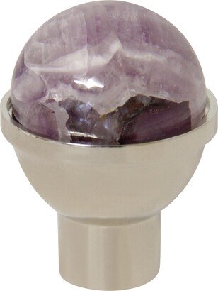 Amethyst | Natural Quartz Cabinet Knob For Drawers & Cabinets - Ck-Amhd-25 From Rch Hardware