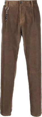 Tapered-Leg Corduroy Trousers