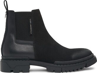 Leather & Nubuck Chelsea Boots