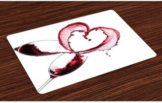 Wine Place Mats, Set of 4