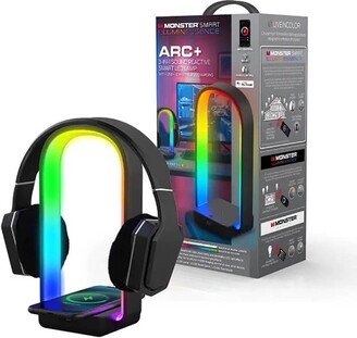 Monster Cable Arc+ Smart Multicolor Led Lamp With Usb and Qi Wireless Charging