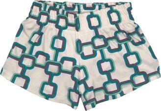 Julia Clancey Lady Jogger Link Blue Shorts