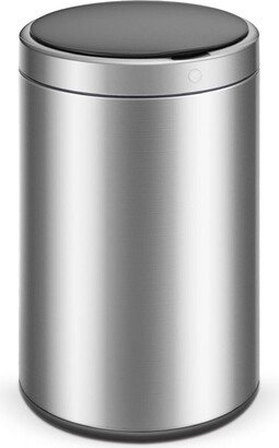 Mega Casa 3.2 Gal./12 Liter Stainless Steel Round Motion Sensor Trash Can for Bathroom and Office