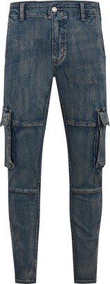 Zack Cargo Mid-Rise Skinny Jeans