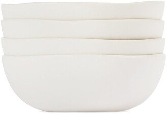 Jars Céramistes White & Green Maguelone Bowl Set