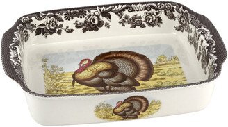 Woodland Turkey Handled Lasagna Dish-AA