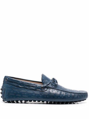 Gommino embossed loafers