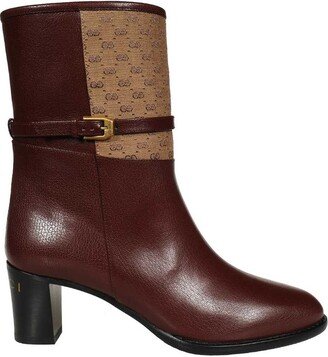 Buckled Strap Ankle Boots