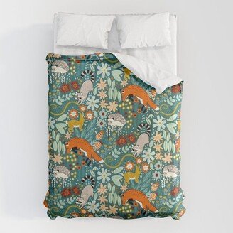 Woodland Pattern Duvet Cover