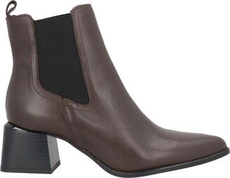 Ankle Boots Dark Brown-AM