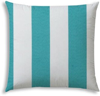 Joita Home CABANA MEDIUM Turquoise Indoor/Outdoor Pillow - Sewn Closure