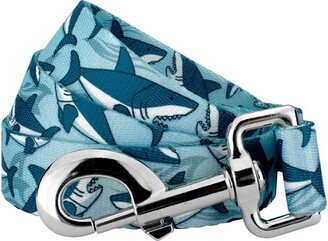 Country Brook Petz Sharks Dog Leash (6 Foot, 1/2 Inch Wide)