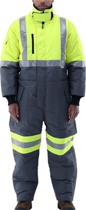 Big & Tall HiVis Freezer Edge Insulated Coveralls - Big & Tall