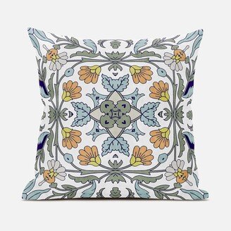 Amrita Sen Designs Amrita Sen Venetian Flower Paisley Duo Indoor Outdoor Pillow