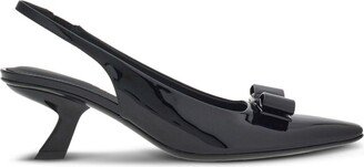 Vara Leather Slingback Pumps