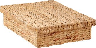 Water Hyacinth Document Box Natural