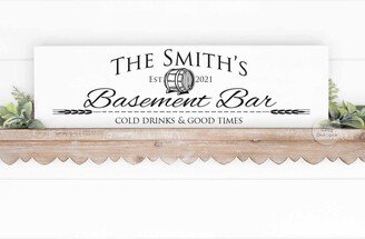 Basement Bar Gift | Realtor Father's Day Housewarming New Home Personalized Man Cave