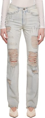 OPEN YY Blue Distressed Jeans