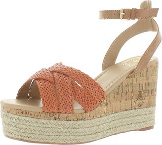 Lily Womens Cork Caged Espadrilles