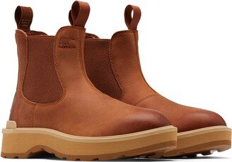 Hi-Line Suede & Leather Chelsea Boot